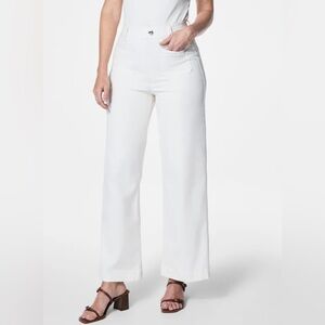 NWT Spanx Everywhere Cropped Wide Leg Jeans with Patch Pockets, M Tall